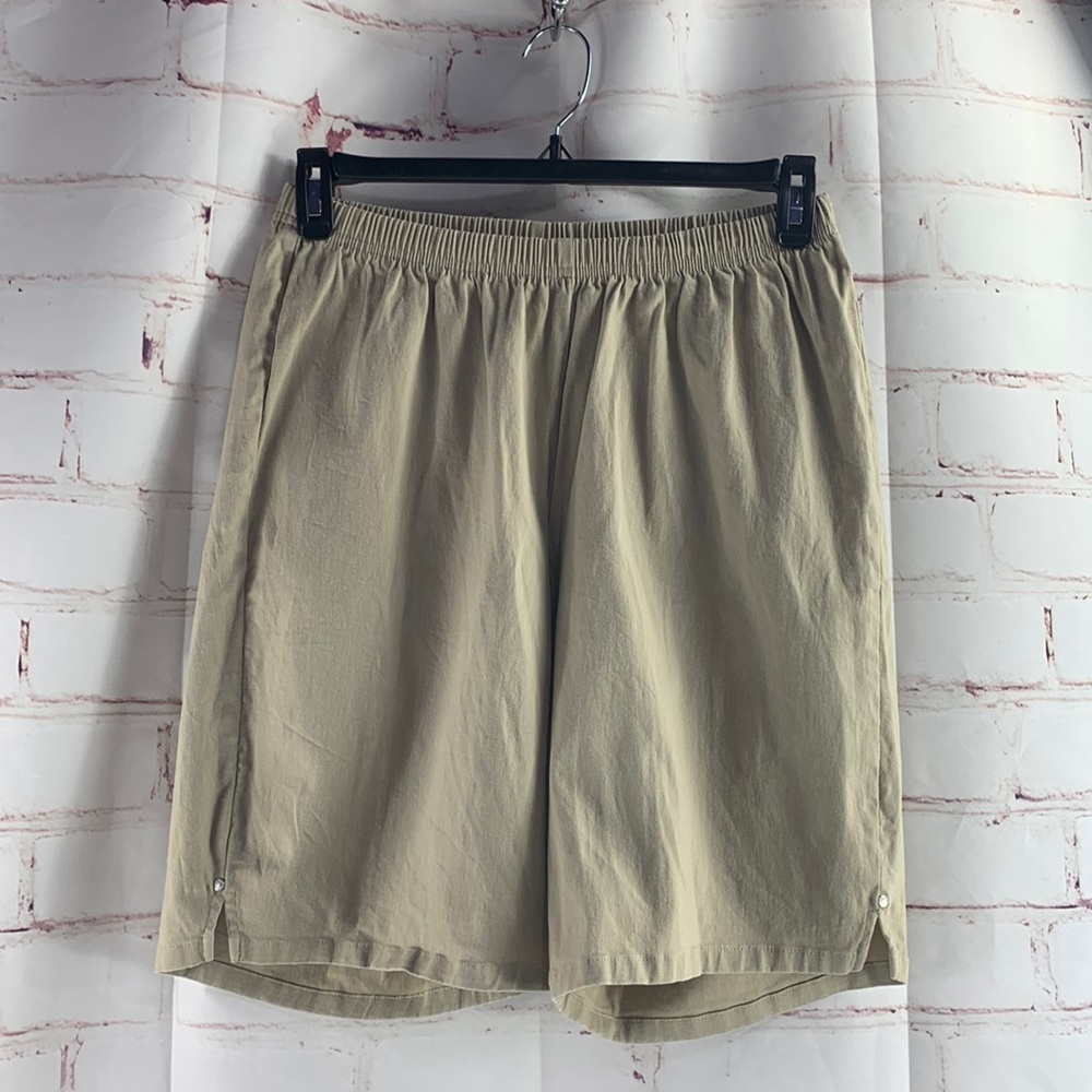 Catherine’s Everyday Fit Women’s Plus Shorts Tan 0X 14/16W